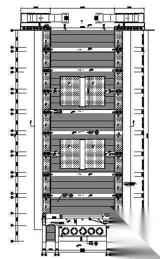 某市学院入口台阶及值班室建筑方案设计cad施工图下载【ID:151575197】