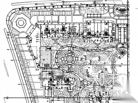 [绍兴]居住区园林绿化工程施工图施工图下载【ID:161094142】