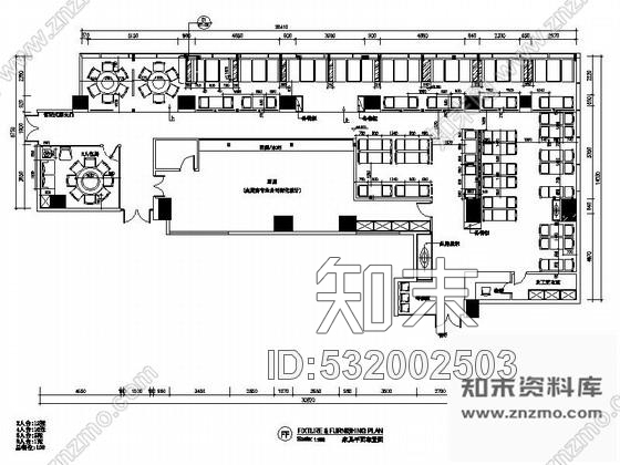 施工图广州魅力时尚餐厅施工图含效果图cad施工图下载【ID:532002503】