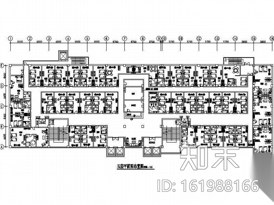 休闲酒店五、六层装修施工图施工图下载【ID:161988166】