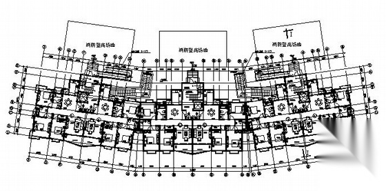 嘉兴某广场建筑设计施工图cad施工图下载【ID:149844189】