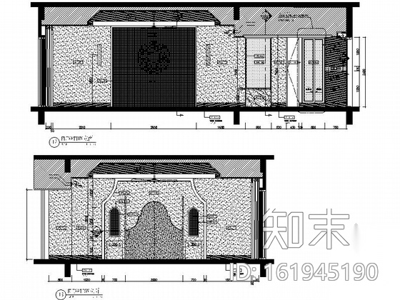 [海南]国际旅游度假区花园酒店样板房装修图(含效果)cad施工图下载【ID:161945190】