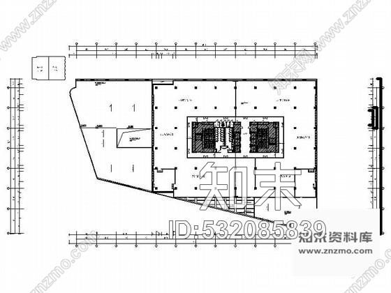 施工图上海大型IT企业现代办公楼室内装修施工图含效果施工图下载【ID:532085839】