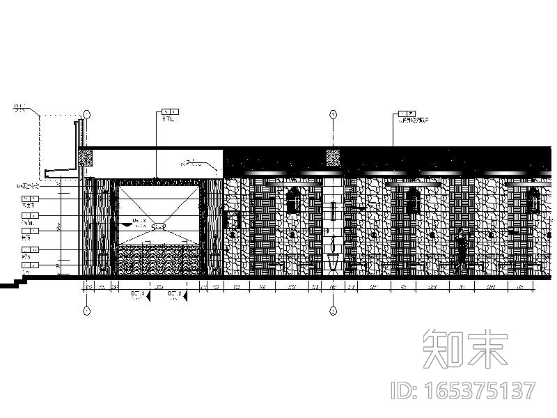 [郑州]全国连锁餐饮空间设计CAD施工图(含效果图)cad施工图下载【ID:165375137】