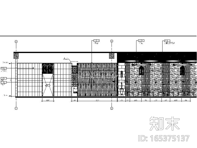 [郑州]全国连锁餐饮空间设计CAD施工图(含效果图)cad施工图下载【ID:165375137】