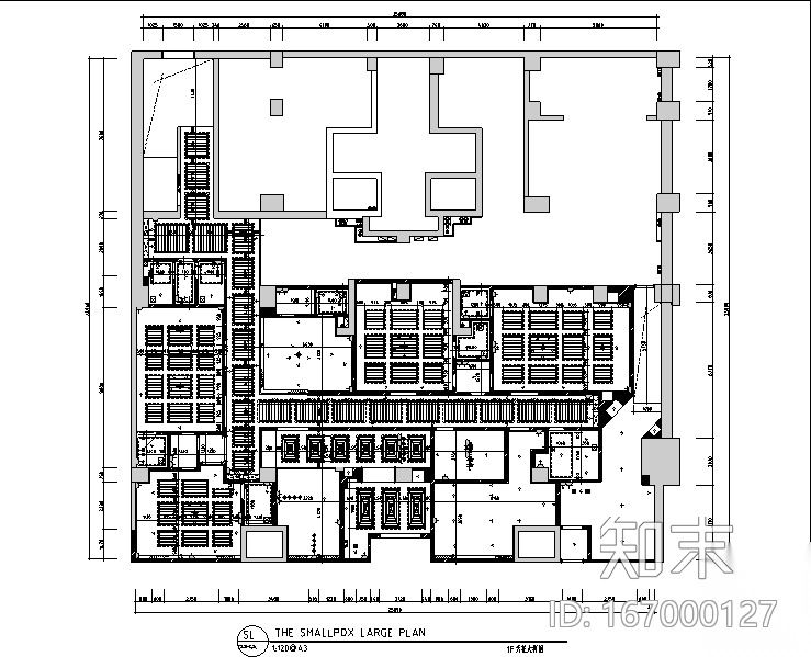 [新疆]采菊东篱餐饮空间设计施工图（附效果图）cad施工图下载【ID:167000127】