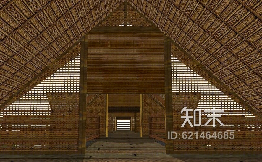 木屋SU模型下载【ID:621464685】