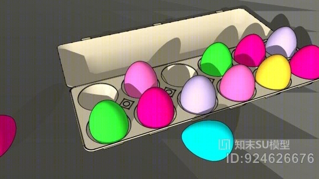 复活节彩蛋SU模型下载【ID:924626676】