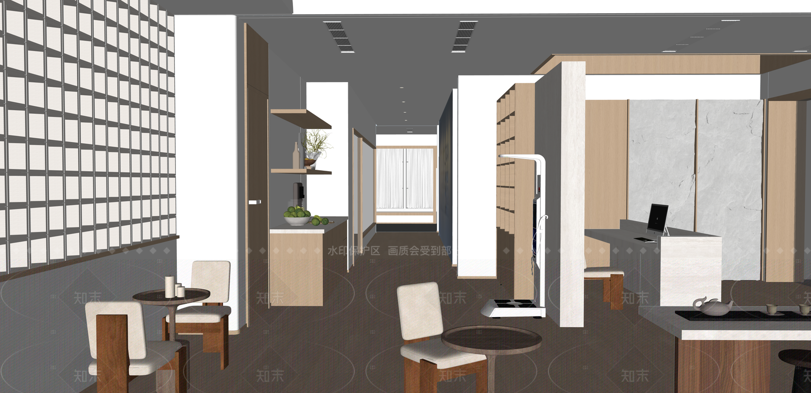 现代其他店铺SU模型下载【ID:1216030775】
