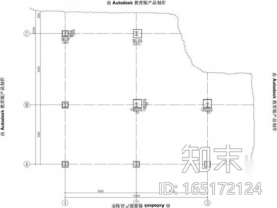 原混凝土结构加层钢结构加固改造施工图cad施工图下载【ID:165172124】