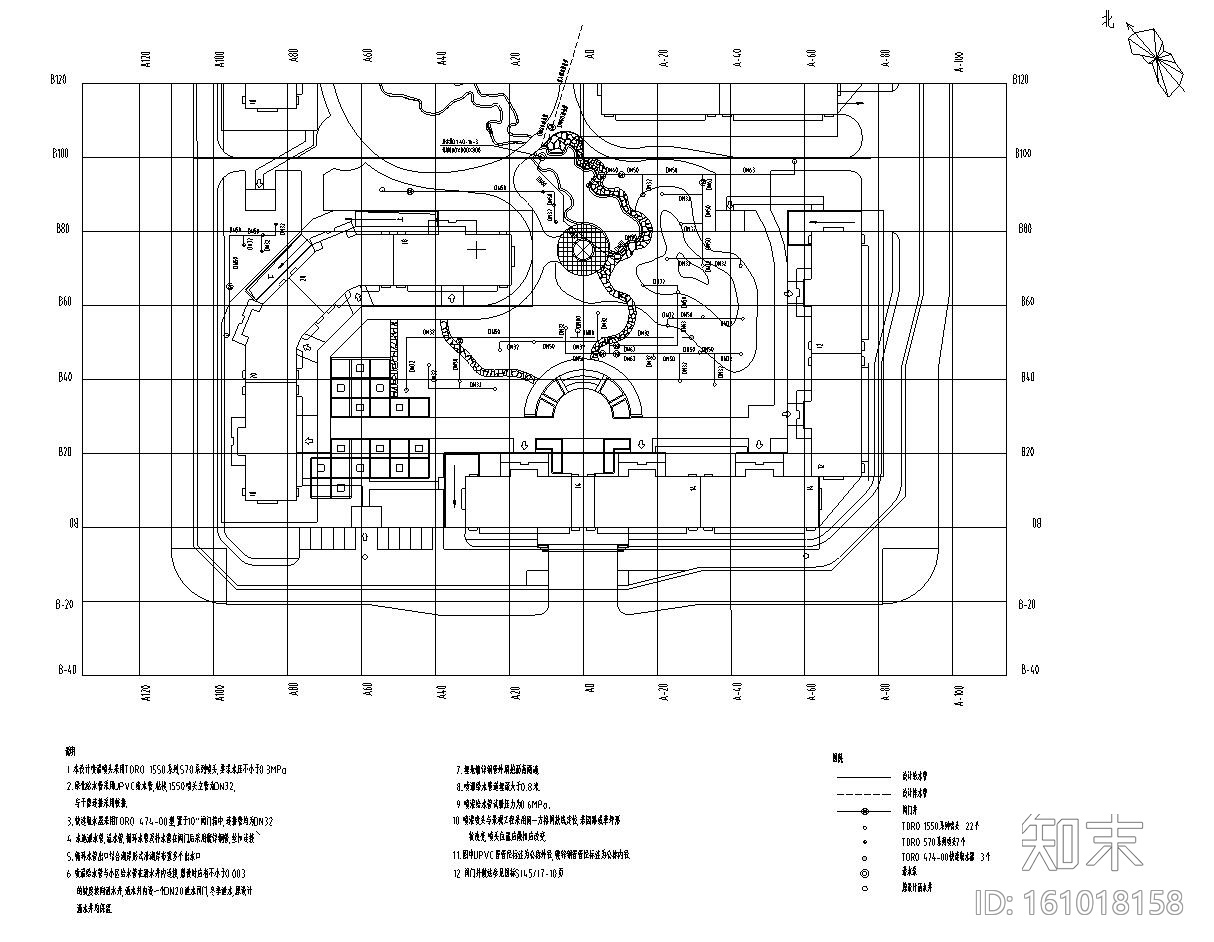 [北京]嘉润园国际社区全套景观施工图设计文本（含给排...cad施工图下载【ID:161018158】