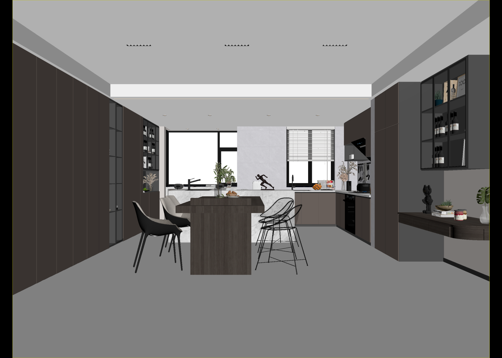 现代其他通用空间3D模型下载【ID:1214621627】
