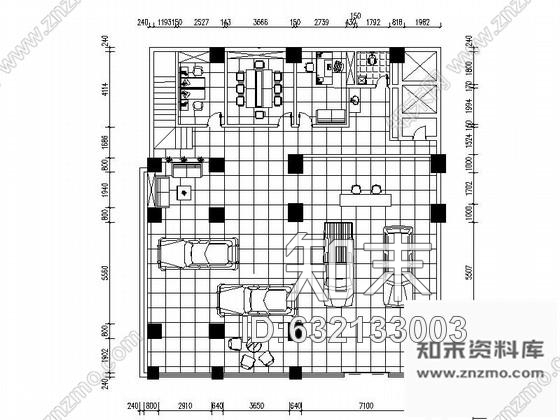 施工图原创造型美观现代高端汽车城室内CAD施工图含效果图施工图下载【ID:632133003】