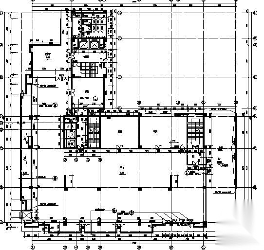 某二十层商住综合办公楼建筑方案图cad施工图下载【ID:151432125】