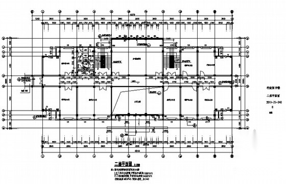 [浙江舟山]某区小学四层行政图书楼建筑施工图cad施工图下载【ID:165609144】