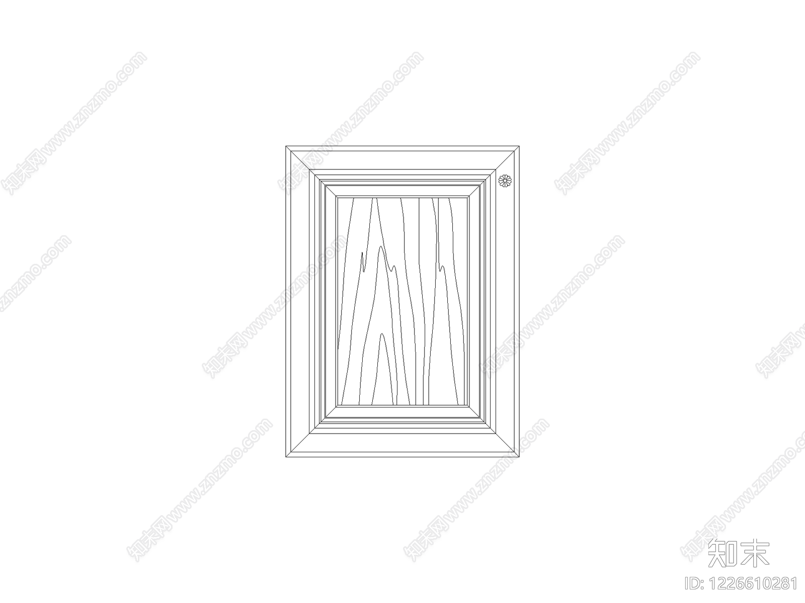 柜子cad施工图下载【ID:1226610281】
