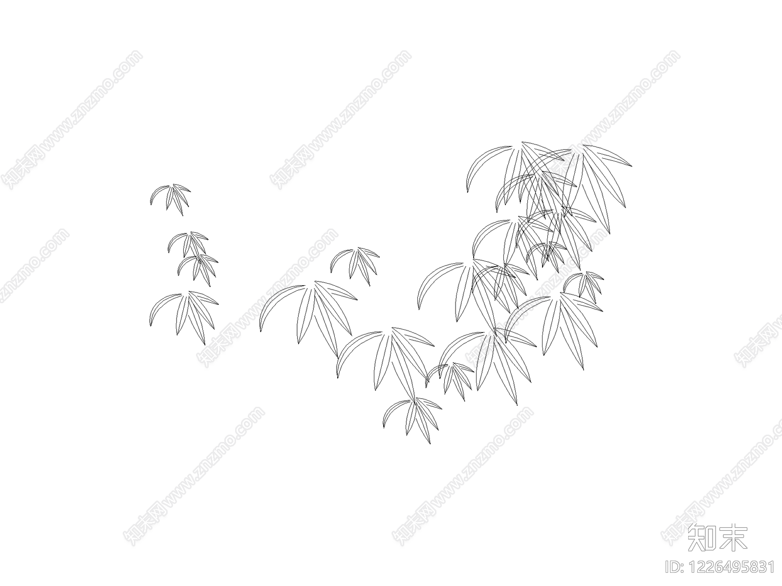 绿植CAD图纸