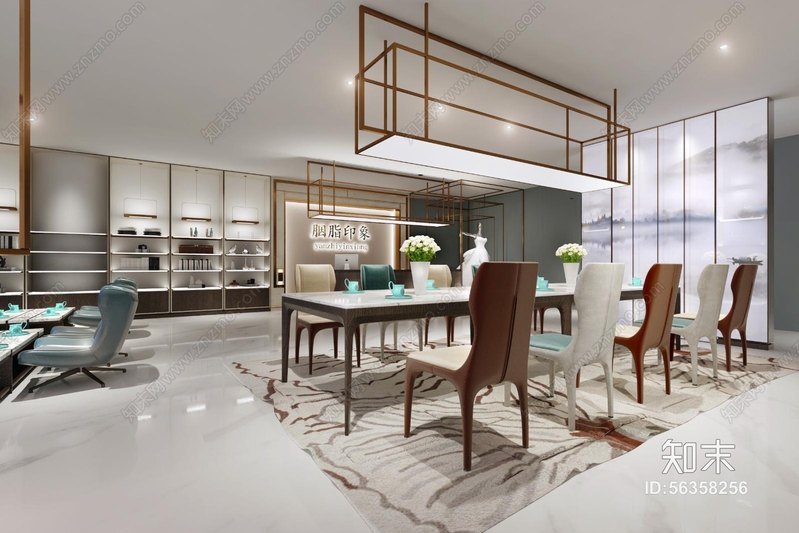 婚纱店3D模型下载【ID:56358256】