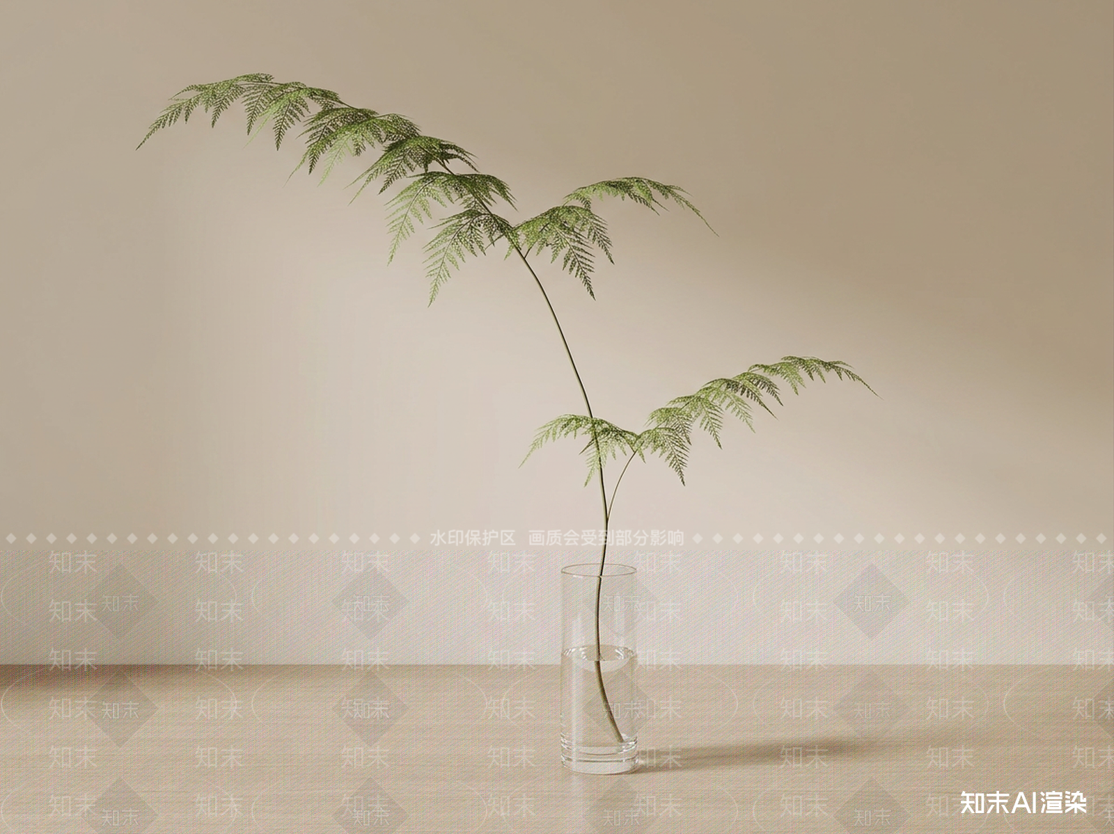 艺术绿植草本植物3D模型下载【ID:1227248717】