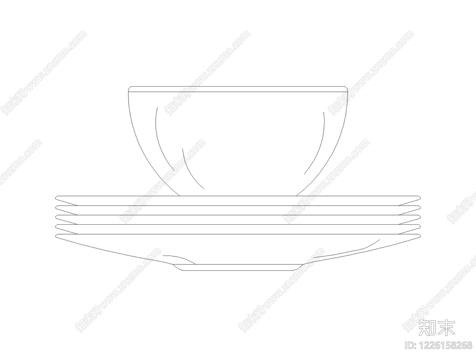摆件CAD图纸