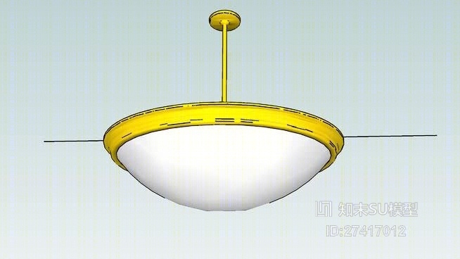 吊灯SU模型下载【ID:317962803】