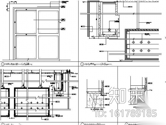 [广东]五星酒店二层茶室施工图施工图下载【ID:161789185】