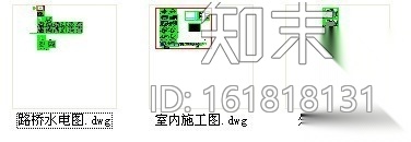 [重庆]某路桥收费办公服务中心室内施工图cad施工图下载【ID:161818131】