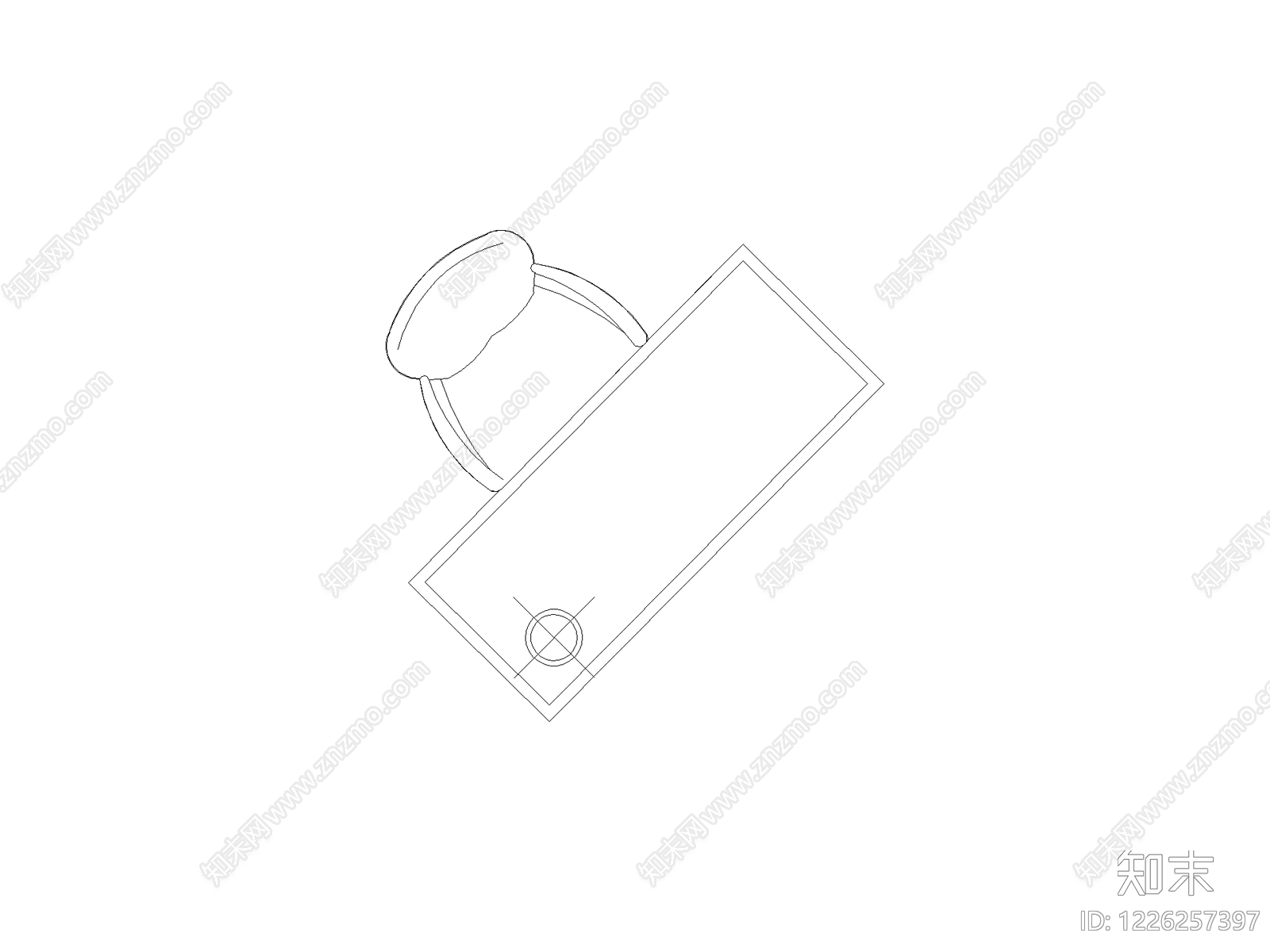 桌子CAD图纸