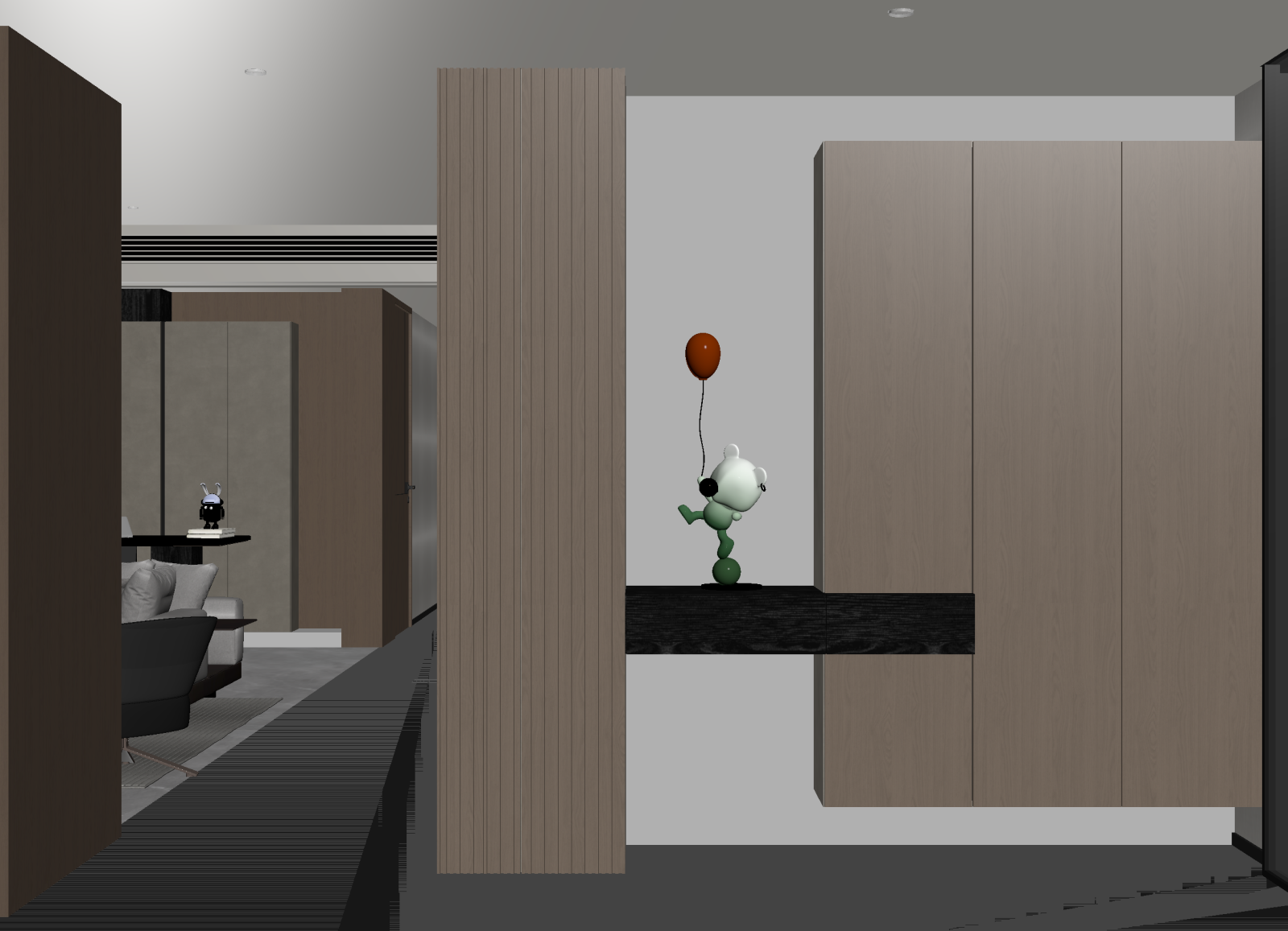 意式玄关3D模型下载【ID:1215185532】