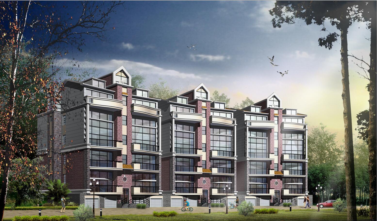 汇景台别墅建筑方案设计施工图(包含CAD)施工图下载【ID:149863153】