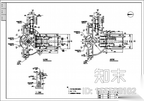 天津市某污水处理厂工艺施工图施工图下载【ID:166590102】