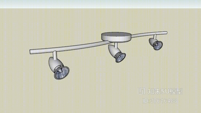 筒灯射灯SU模型下载【ID:419327617】