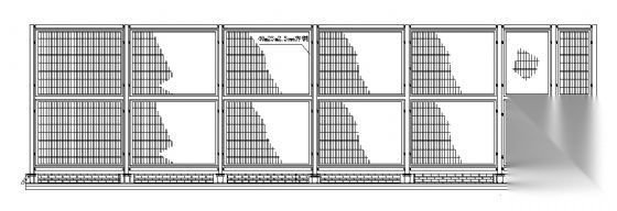 上海某大学网球场建筑方案图施工图下载【ID:165160145】