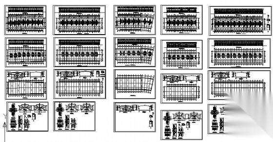 某沿街商铺建筑方案扩初图cad施工图下载【ID:151509116】