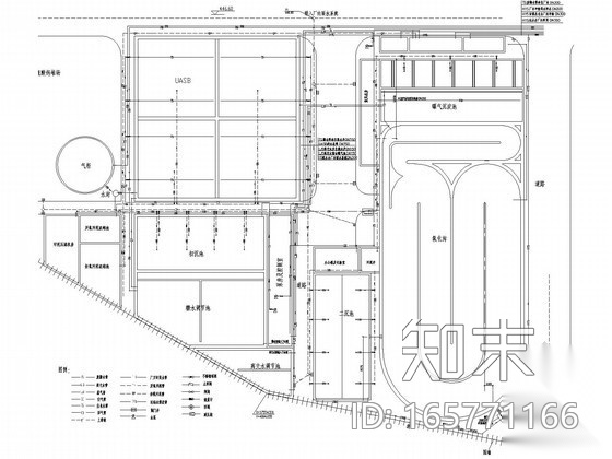 [山西]30000吨每年柠檬酸盐工程废水治理项目图纸（UASB...施工图下载【ID:165771166】