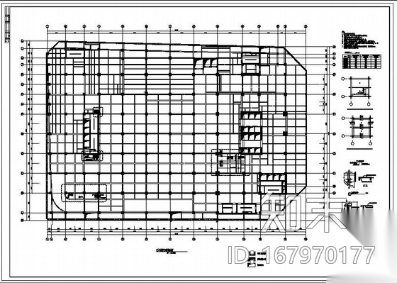 成都某广场结构加固设计图cad施工图下载【ID:167970177】