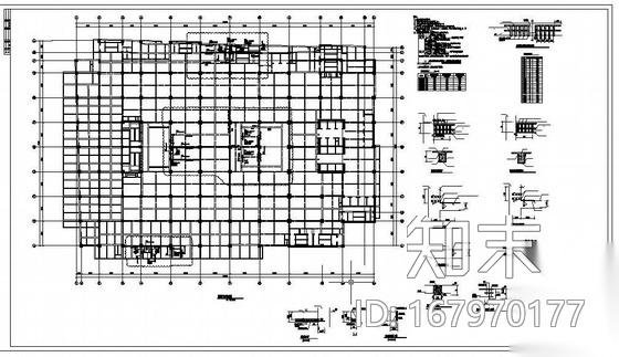 成都某广场结构加固设计图cad施工图下载【ID:167970177】