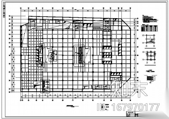 成都某广场结构加固设计图cad施工图下载【ID:167970177】