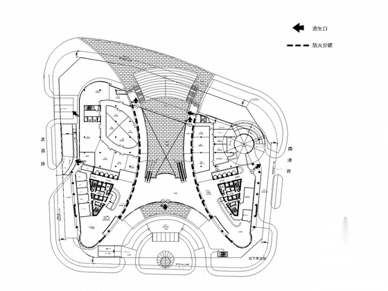 [上海]33层现代风格星级酒店建筑施工图（知名建筑公司）施工图下载【ID:167941166】