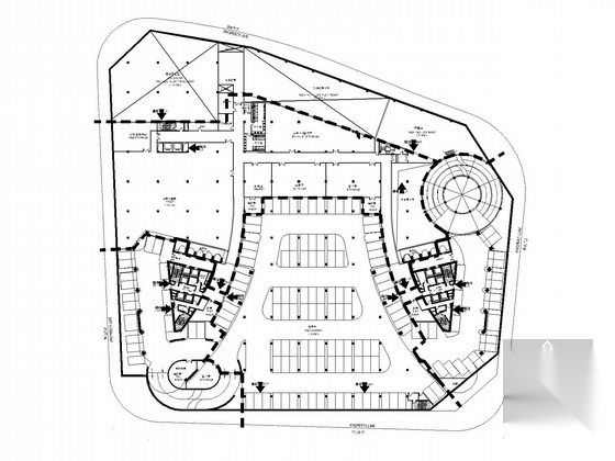 [上海]33层现代风格星级酒店建筑施工图（知名建筑公司）施工图下载【ID:167941166】