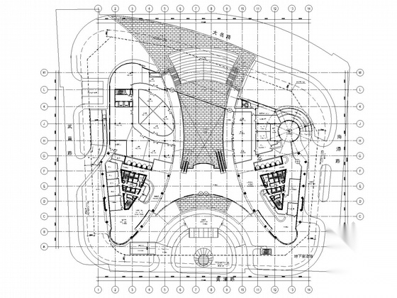 [上海]33层现代风格星级酒店建筑施工图（知名建筑公司）施工图下载【ID:167941166】