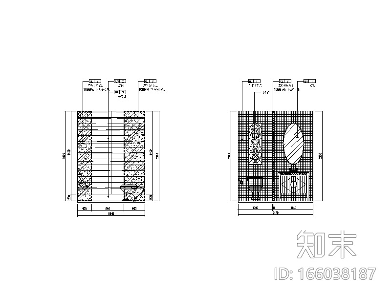 社区服务及物业管理办公室设计施工图cad施工图下载【ID:166038187】