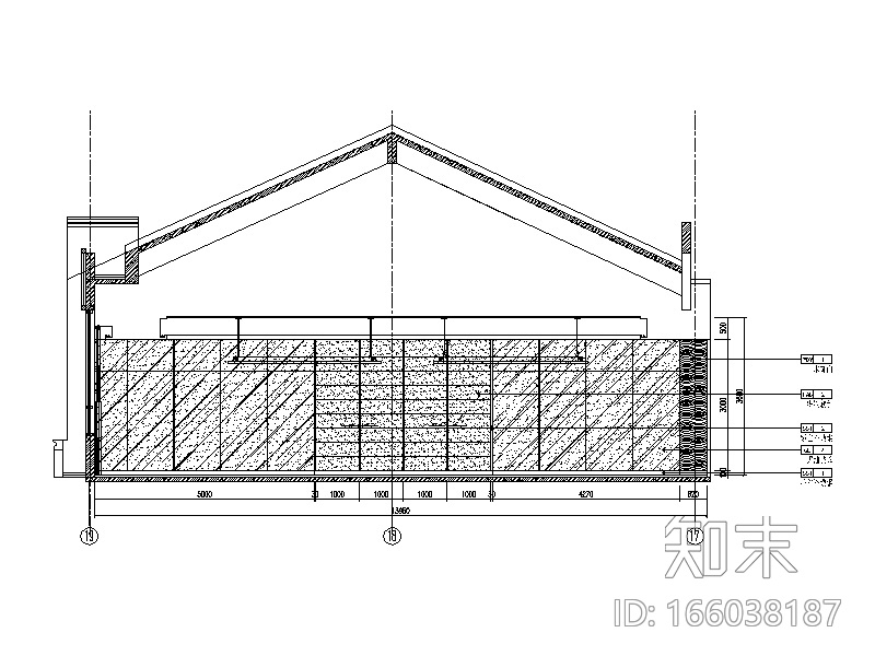 社区服务及物业管理办公室设计施工图cad施工图下载【ID:166038187】