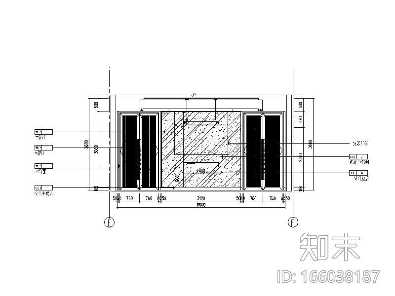 社区服务及物业管理办公室设计施工图cad施工图下载【ID:166038187】