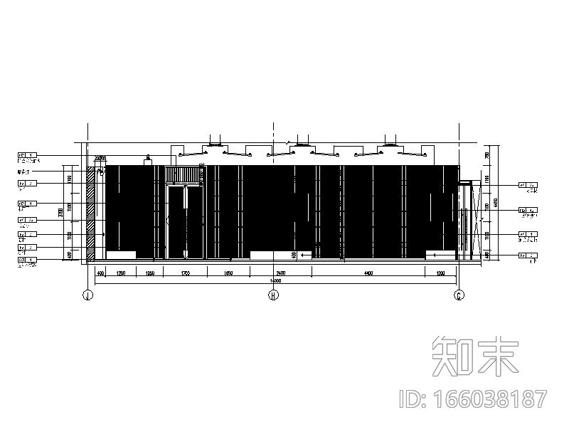 社区服务及物业管理办公室设计施工图cad施工图下载【ID:166038187】