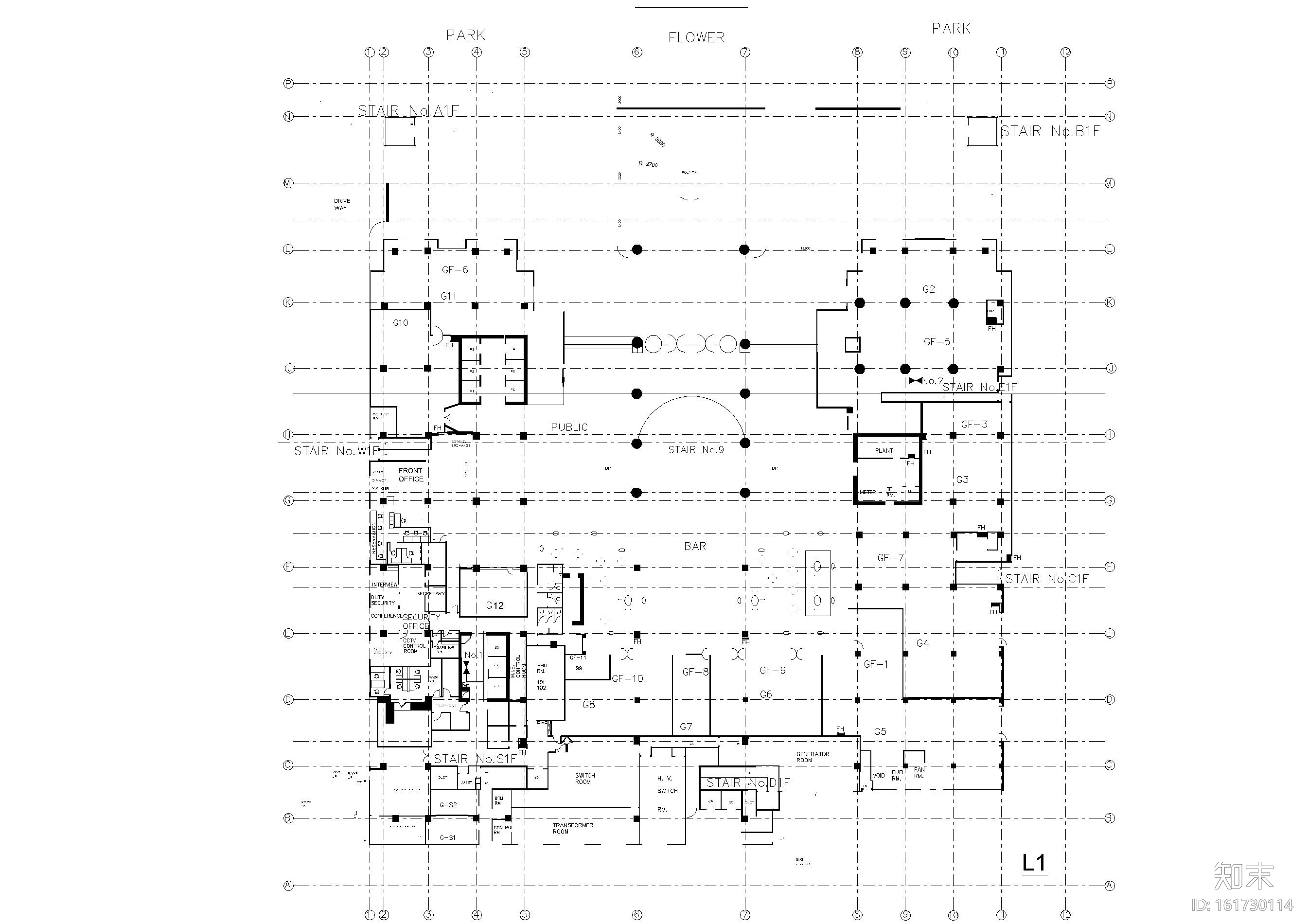 [北京]王府半岛酒店施工工程施工图+实景图cad施工图下载【ID:161730114】