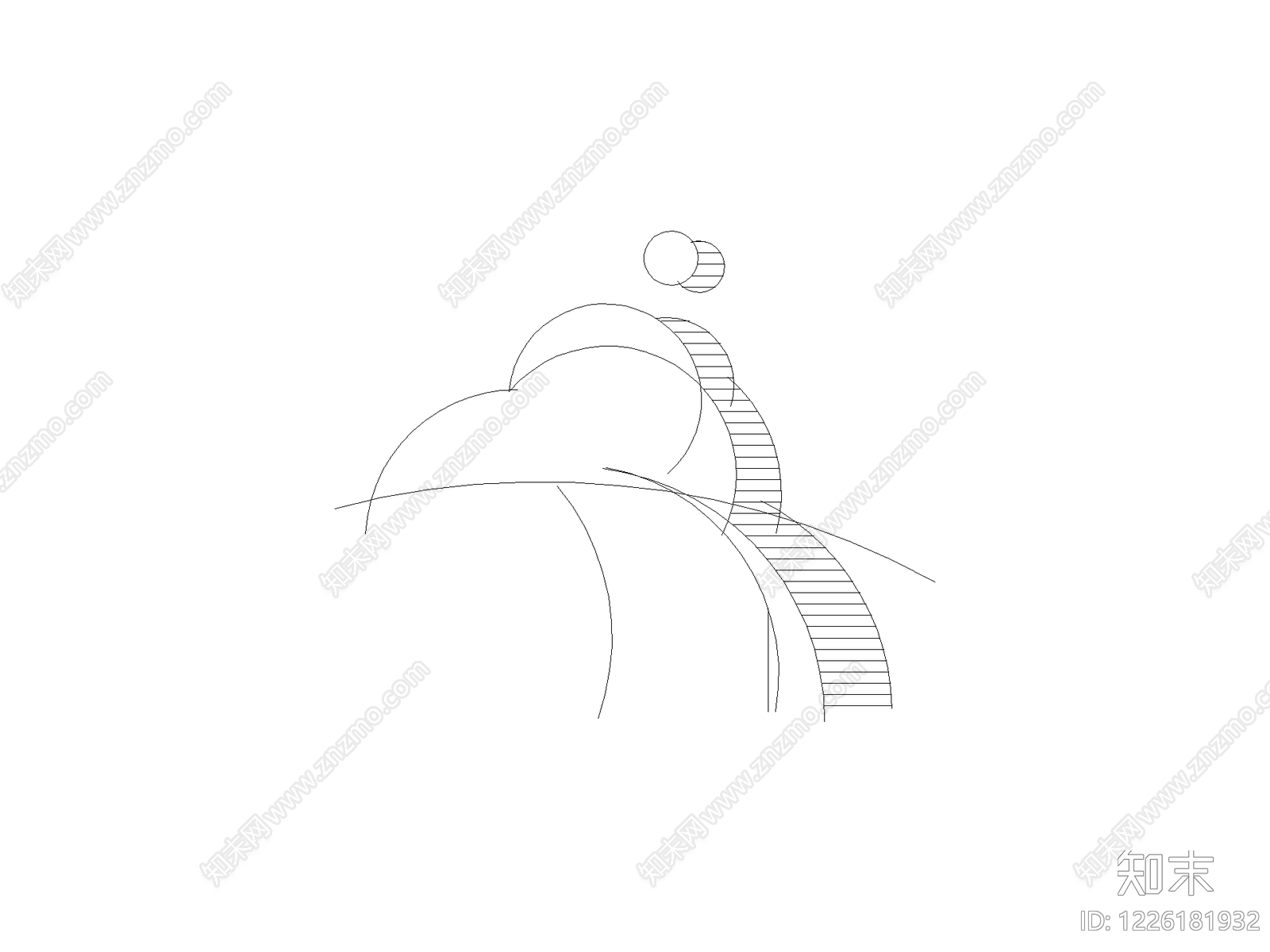 楼梯踏步构造CAD图纸
