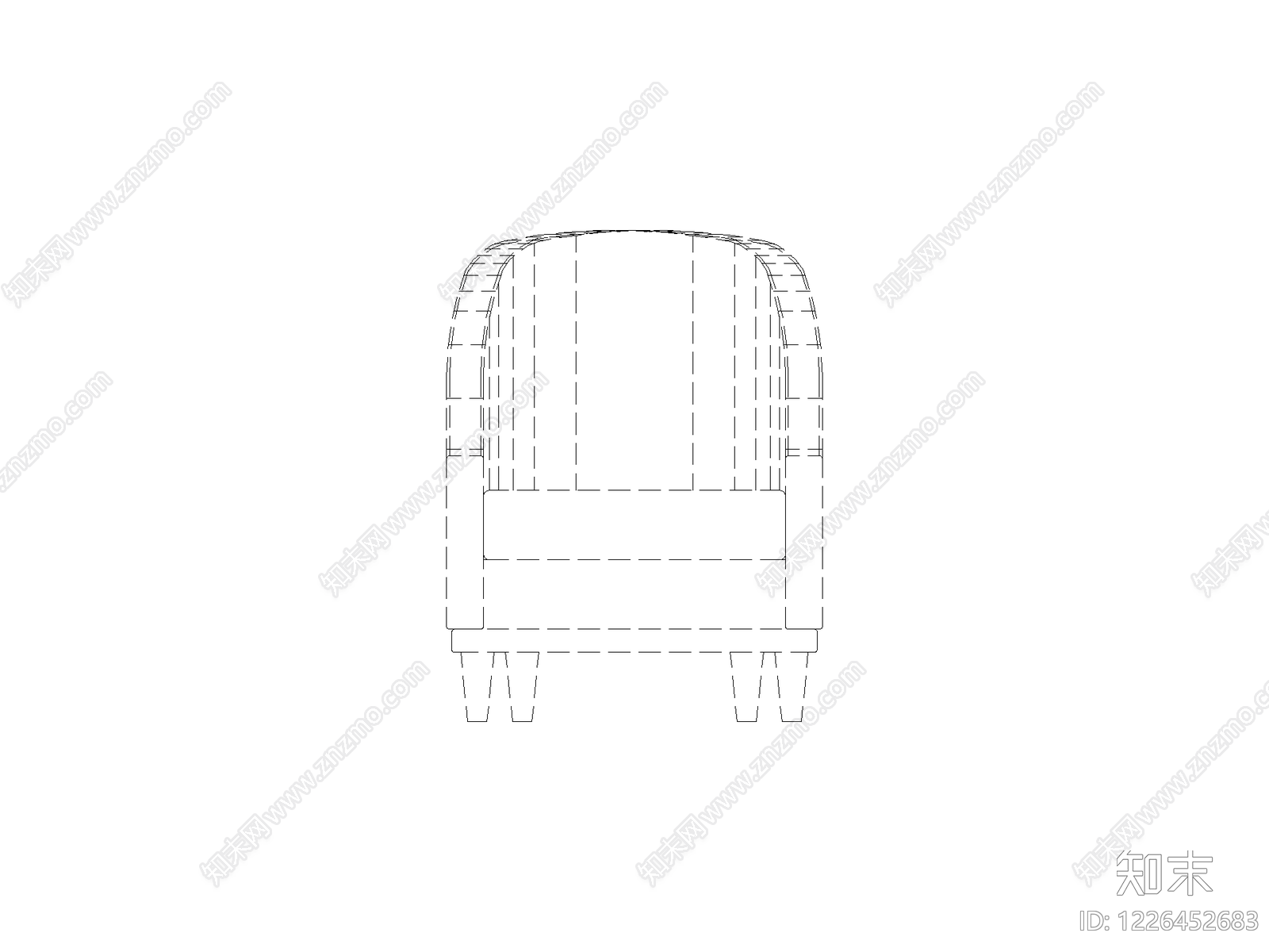 椅子CAD图纸