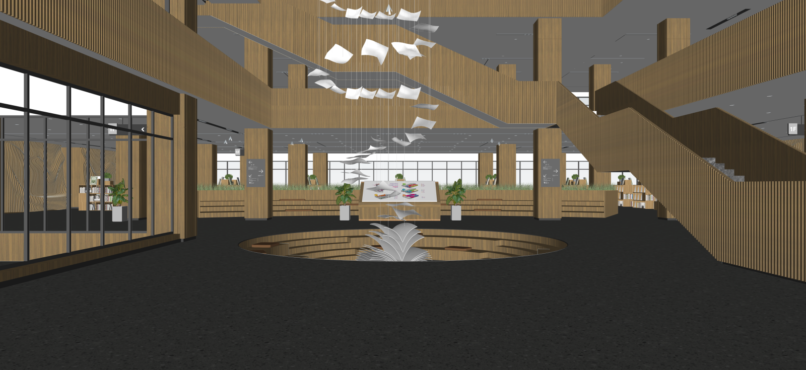 现代其他文化空间SU模型下载【ID:1222190651】