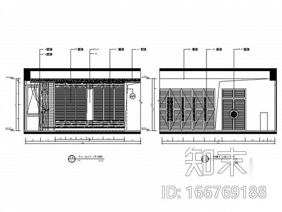 [浙江]摩洛哥三层复式别墅室内装修施工图（含实景图及完...cad施工图下载【ID:166769188】